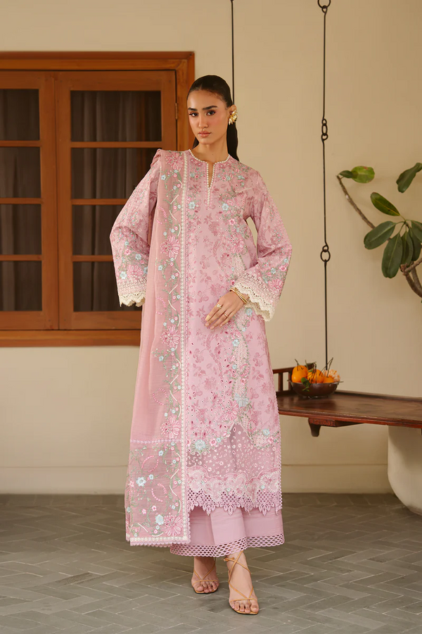 Ayzel Embroidered Lawn 3PC Suit Seraphe
