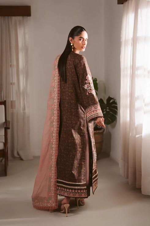 Ayzel Embroidered Lawn 3PC Suit Selune