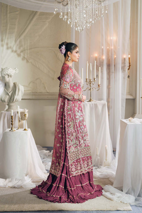 Maryam Hussain Embroidered Organza Suit Seerat