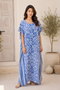 LikeJump Women’s Bohemian Kaftan Dress – Roomy Beach Cover-Up, Nightgown and Loungewear