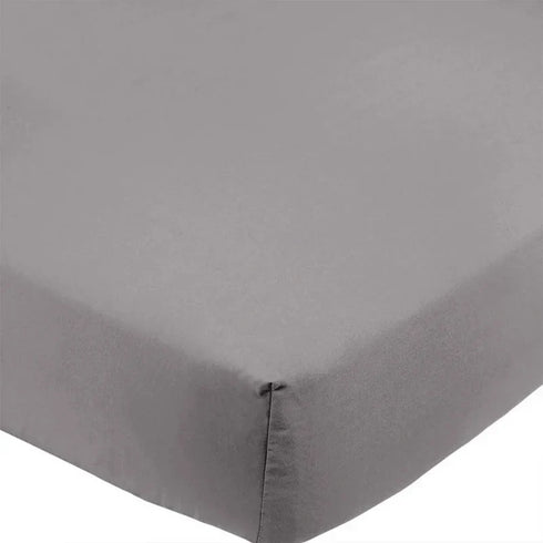 Luxurious Extra Deep Fitted Microfiber Bed Sheets 16"/40CM - Grey