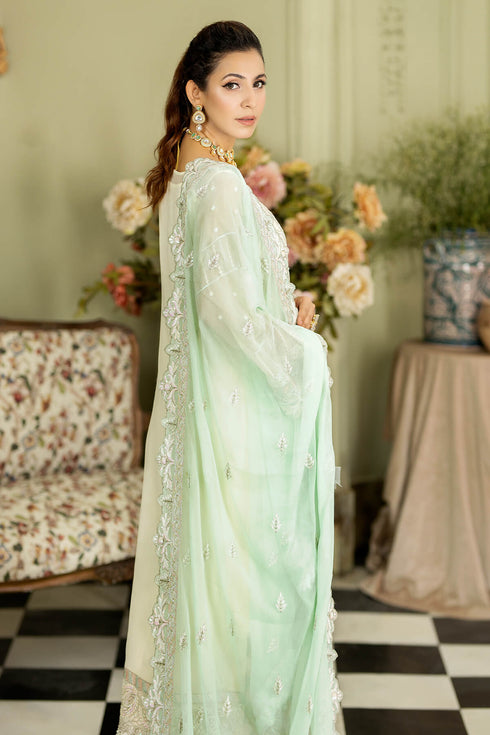 Imrozia Embroidered chiffon 3 Piece M-49
