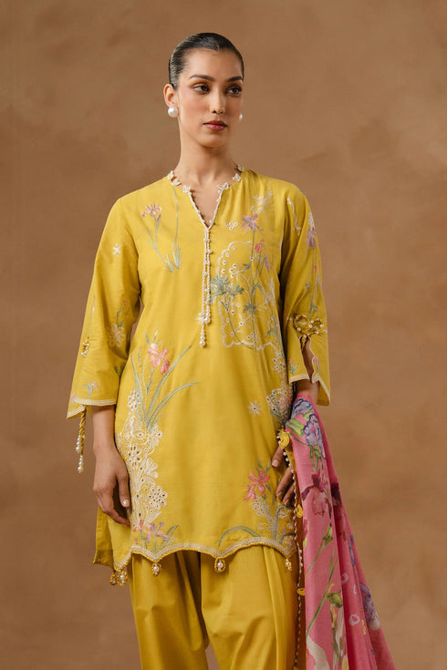 Sana Safinaz Lawn 3 Piece Suit M261-003B-CV