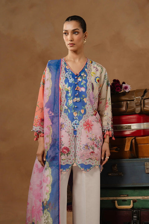 Sana Safinaz Lawn 3 Piece Suit M261-013B-CU