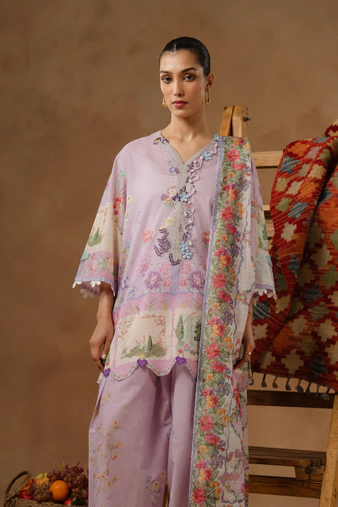 Sana Safinaz Lawn 3 Piece Suit M261-014A-CU