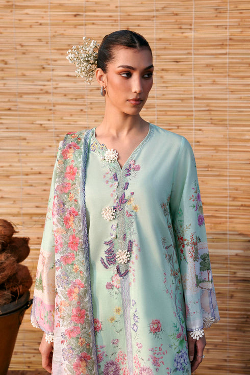 Sana Safinaz Lawn 3 Piece Suit M261-014B-CU