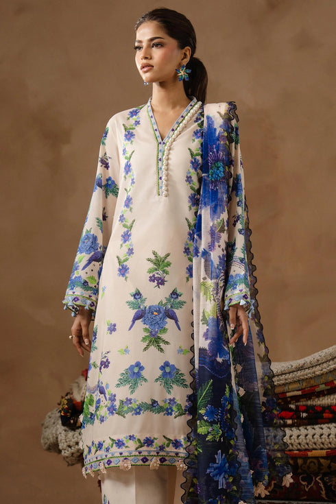 Sana Safinaz Lawn 3 Piece Suit M261-016A-CU