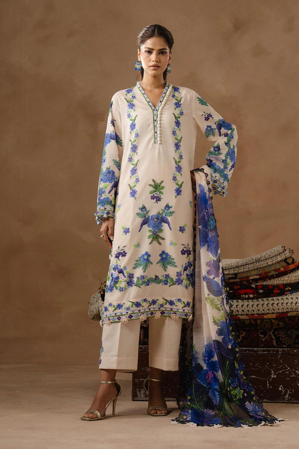 Sana Safinaz Lawn 3 Piece Suit M261-016A-CU