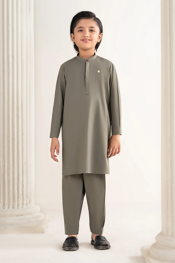 Maria B 2 Piece Blended Suit MBK-2PSS26-22-Mate Sage