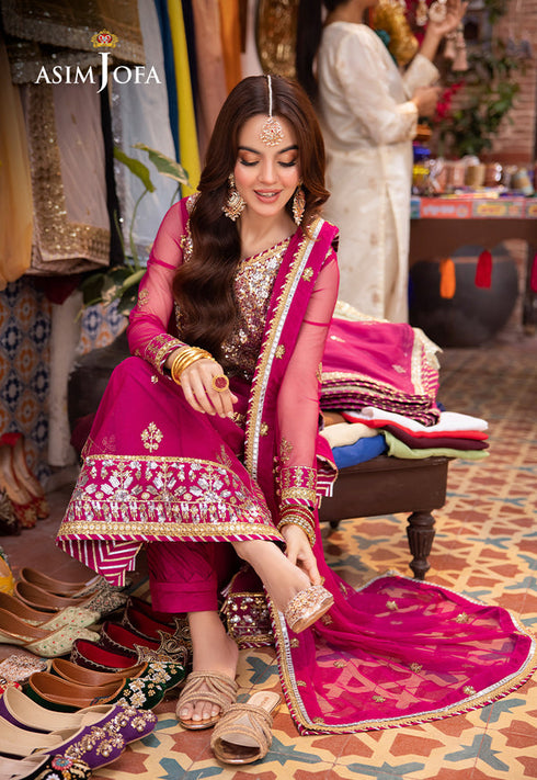 Asim Jofa Net Suit AJEM-03