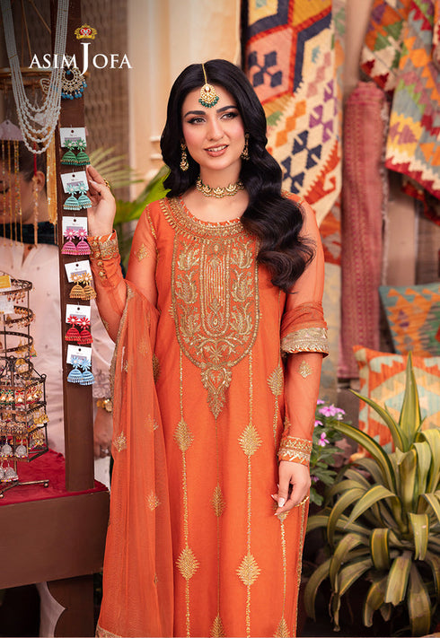 Asim Jofa Net Suit AJEM-08