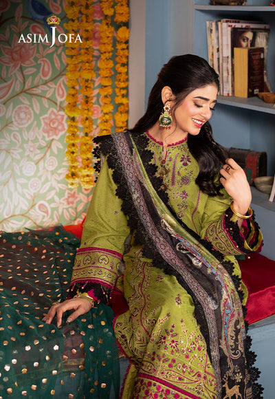 Asim Jofa Jacquard Suit AJRA-23