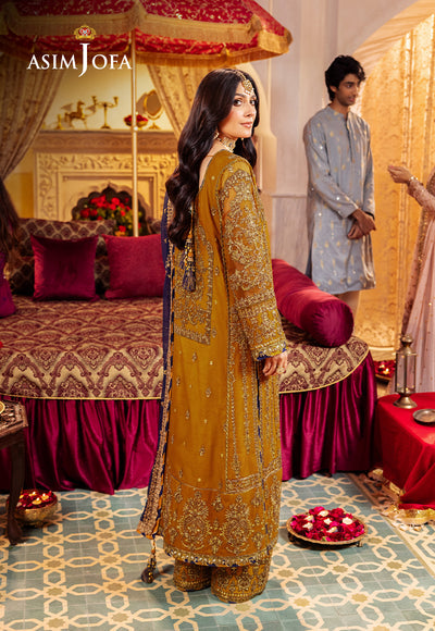 Asim Jofa Chiffon Suit AJJJ-12