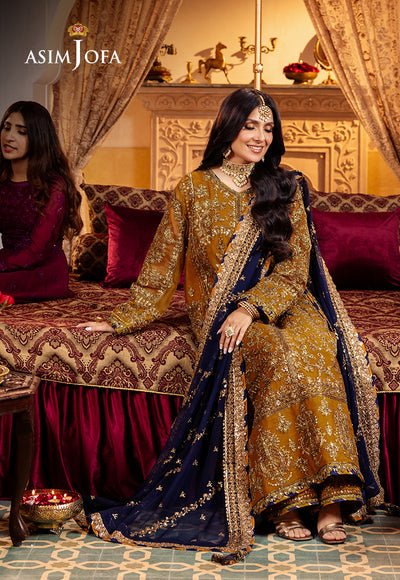 Asim Jofa Chiffon Suit AJJJ-12