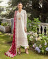 Xenia Embroidered Chiffon 3 Piece Suit - SHAQRAA