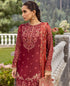 Xenia Embroidered Chiffon 3 Piece Suit - MAHEER