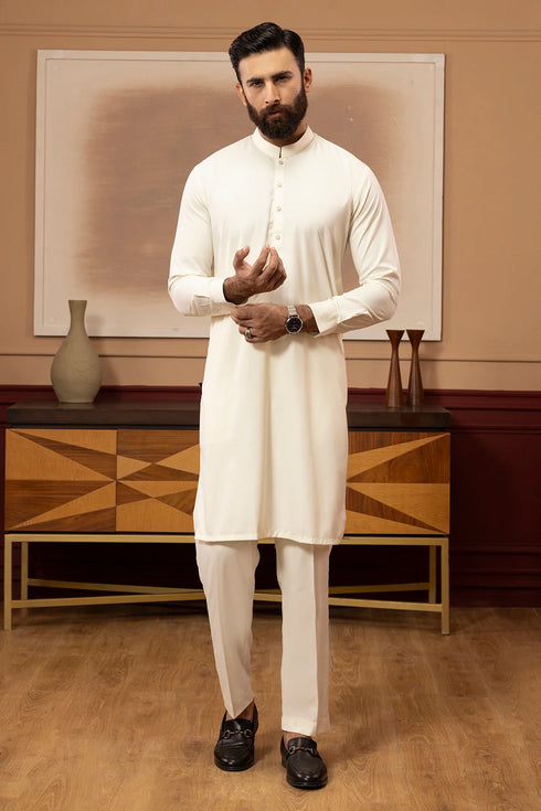 Zellbury Wash & Wear Kurta Pajama - 0002