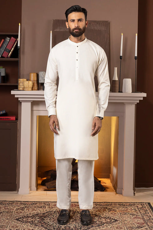 Zellbury Wash & Wear Kurta Pajama - 0004