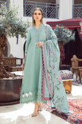 Maria B Embroidered Linen 3 Piece suit MPT-2001-A