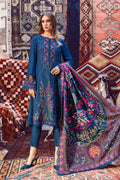 Maria B Embroidered Linen 3 Piece suit MPT-2004-B