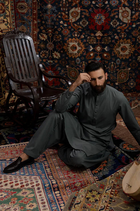 Zellbury Men Jade Shalwar Kameez - 2608