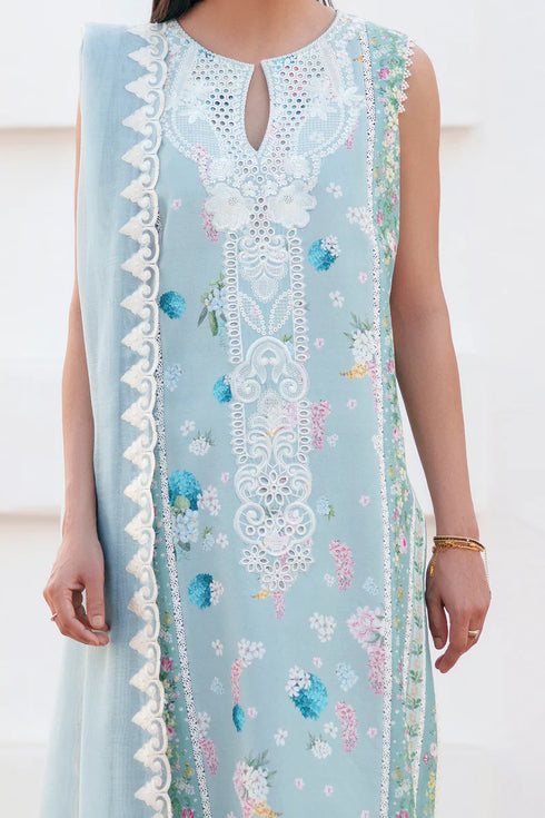 Afrozeh Embroidered Lawn Suit ROSYRA