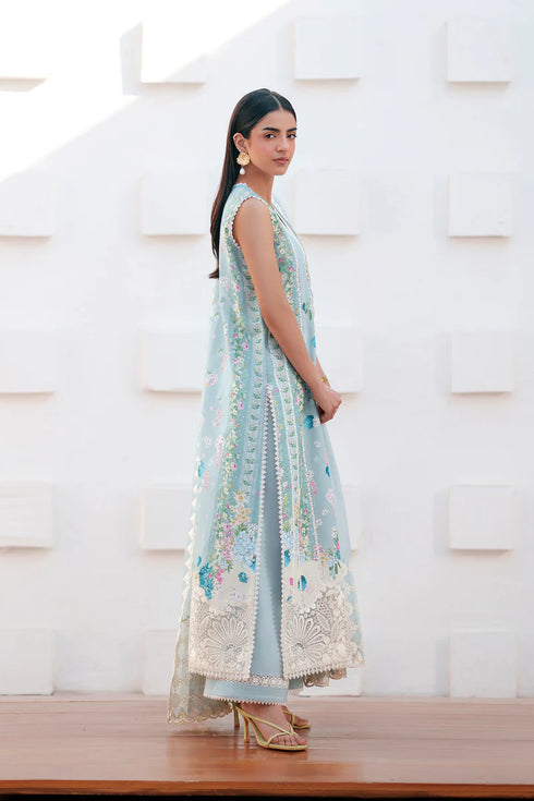 Afrozeh Embroidered Lawn Suit ROSYRA