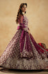 Maryam N Maria Embroidered Organza 3 piece suit Ametyst