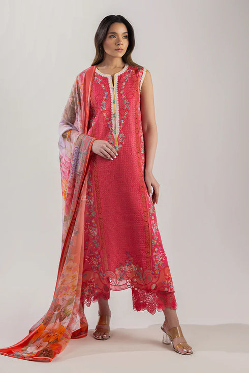 Mushq Embroidered Lawn suit Eternal Radiance