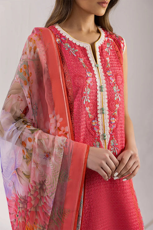 Mushq Embroidered Lawn suit Eternal Radiance