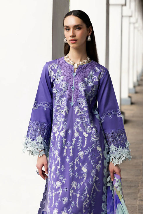 Mushq Embroidered Lawn suit Luminous Essence