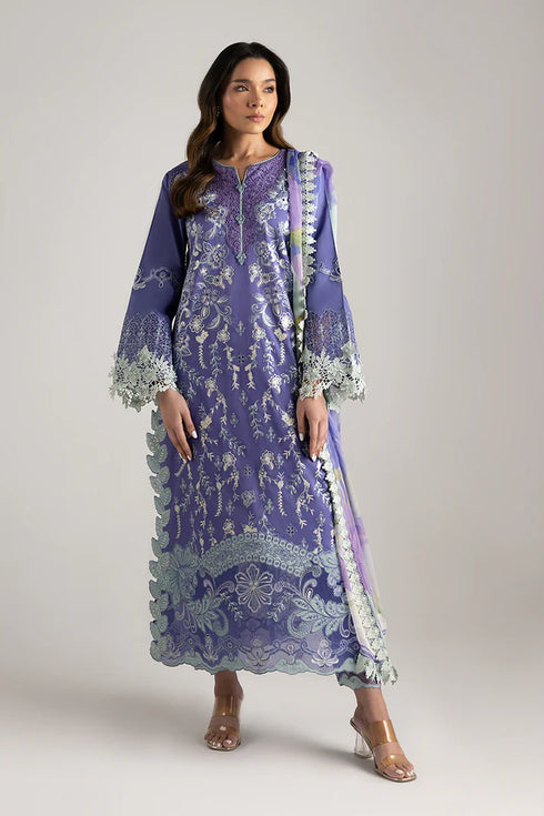 Mushq Embroidered Lawn suit Luminous Essence
