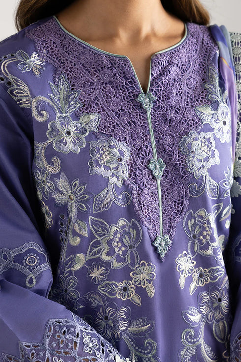 Mushq Embroidered Lawn suit Luminous Essence