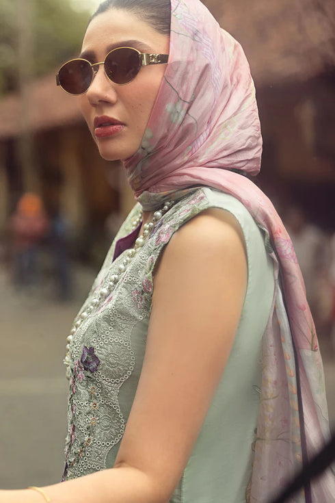 Mushq Embroidered Lawn suit Beaming Drift