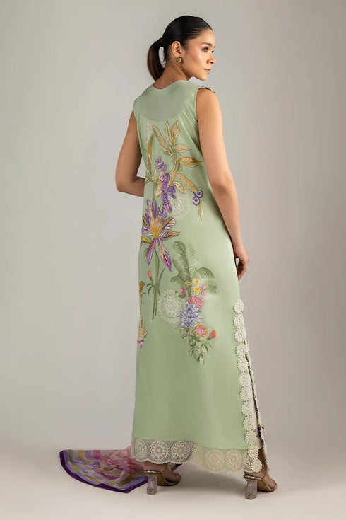 Mushq Embroidered Lawn suit Beaming Drift