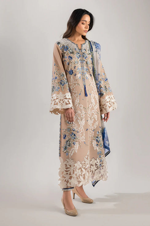 Mushq Embroidered Lawn suit Glistening Groove