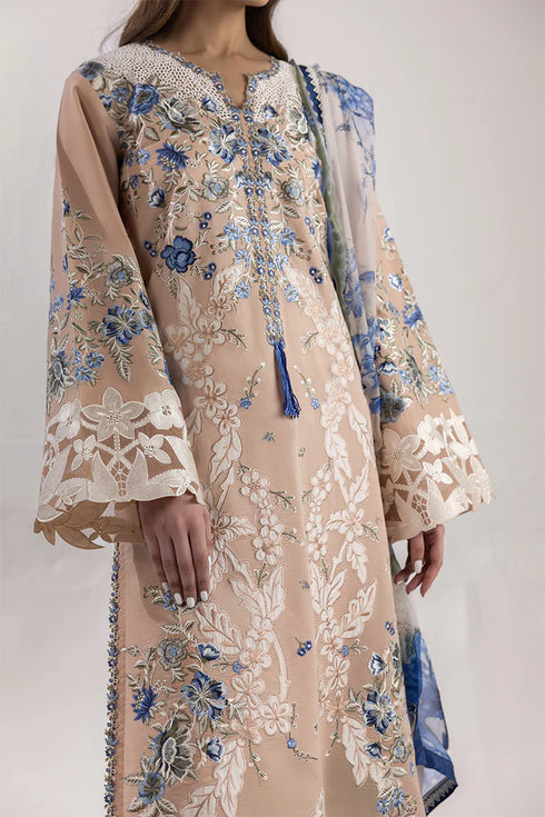Mushq Embroidered Lawn suit Glistening Groove