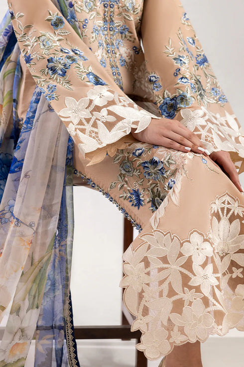 Mushq Embroidered Lawn suit Glistening Groove