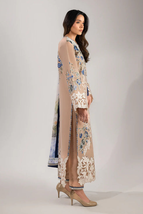 Mushq Embroidered Lawn suit Glistening Groove