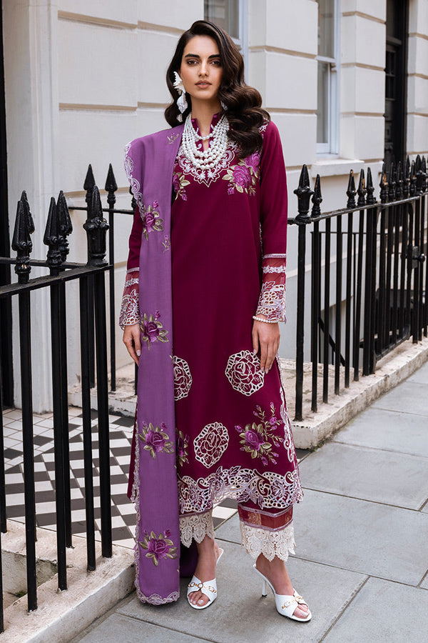 Musq Embroidered linen 3 Piece Suit KENSINGTON LUXE
