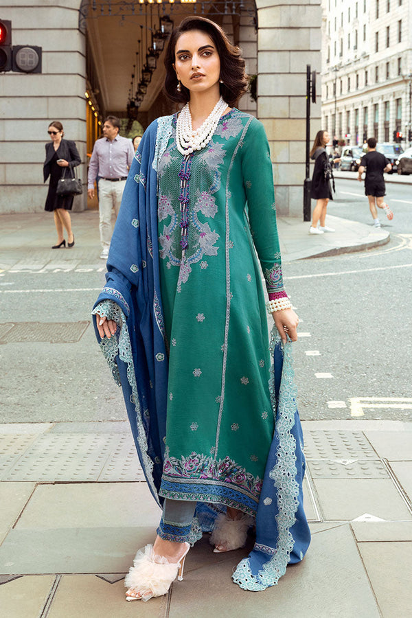 Musq Embroidered khaddar 3 Piece Suit CAMDEN