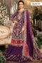 Maria B Embroidered Raw Silk 3 Piece Suit BD-2903