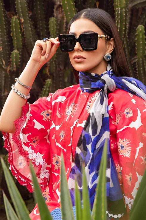 Maria B Printed Lawn 3 Piece Suit MPT-2112-A