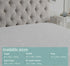 Extra Deep Quilted Waterproof Mattress Protector Fitted Bed Cover