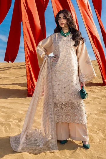 Rang Rasiya Embroidered Lawn Suit Mayel