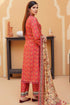 Munira Designer Digital Embroidered Linen 3 Piece Suit MSL113