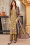 Munira Designer Digital Embroidered Linen 3 Piece Suit MSL117