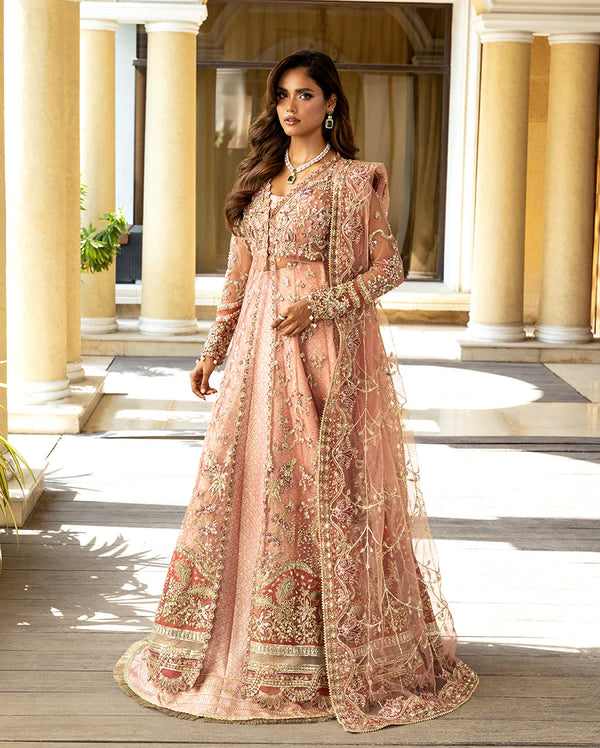 Mushq Embroidered sequined Net Suit Naina