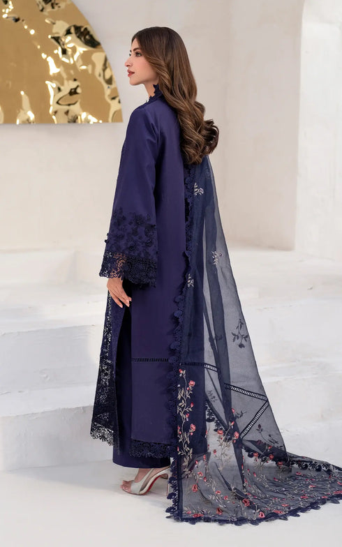 Asifa Nabeel Embroidered Lawn Suit Nile