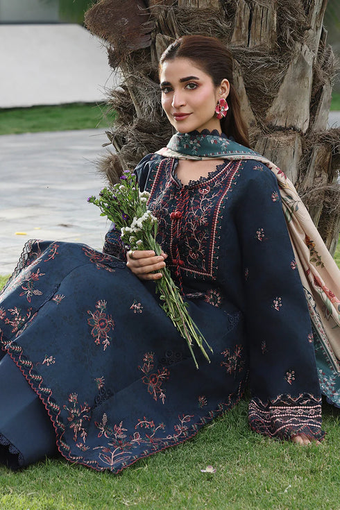 Rang Rasiya Embroidered Lawn suit Nilofer
